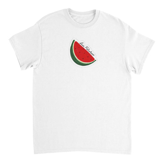 Watermelon Graphic - Heavyweight Unisex Crewneck T-shirt